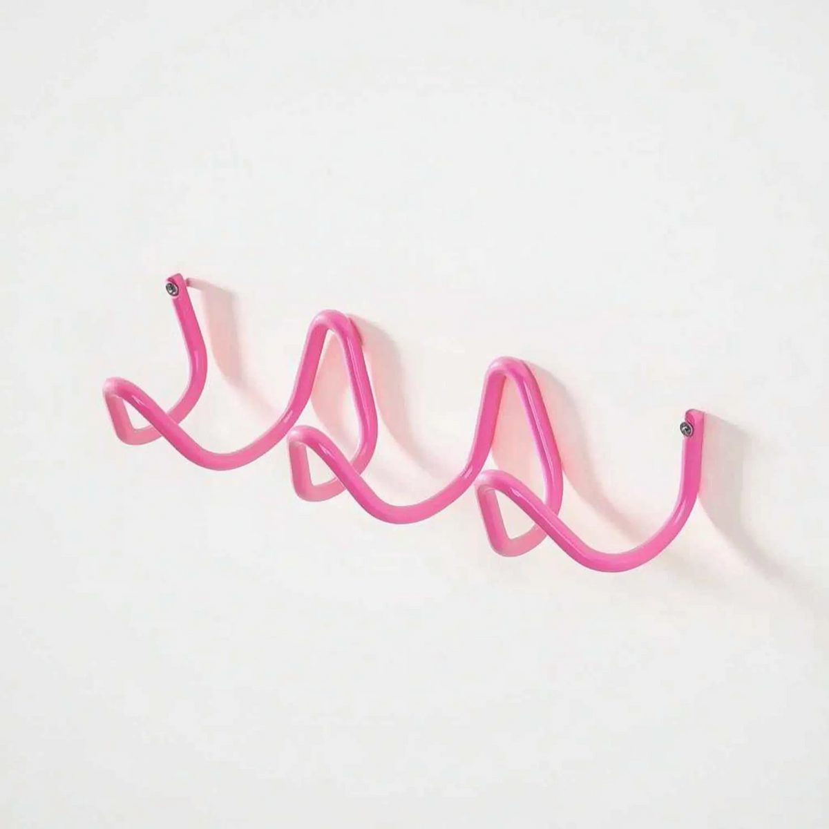 Wave-Shaped Wall Rack