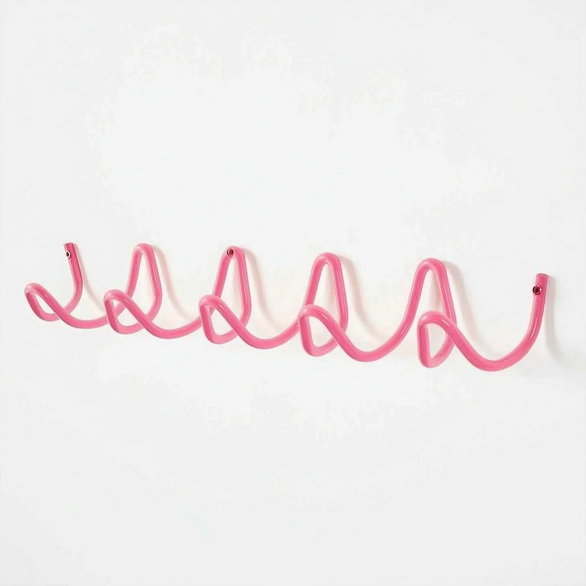 Wave-Shaped Wall Rack