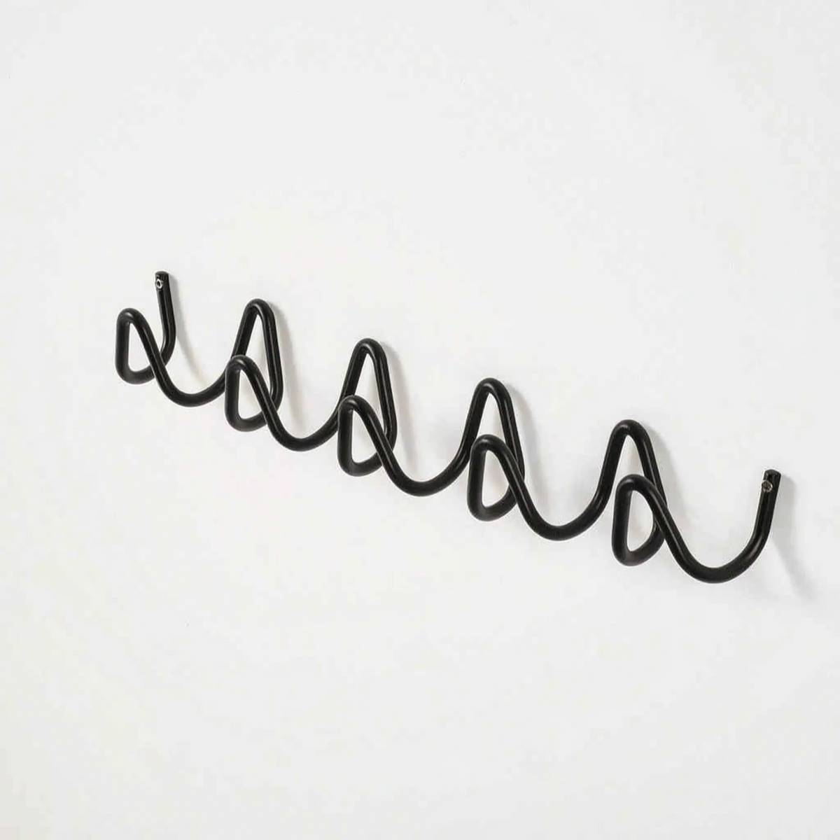 Wave-Shaped Wall Rack