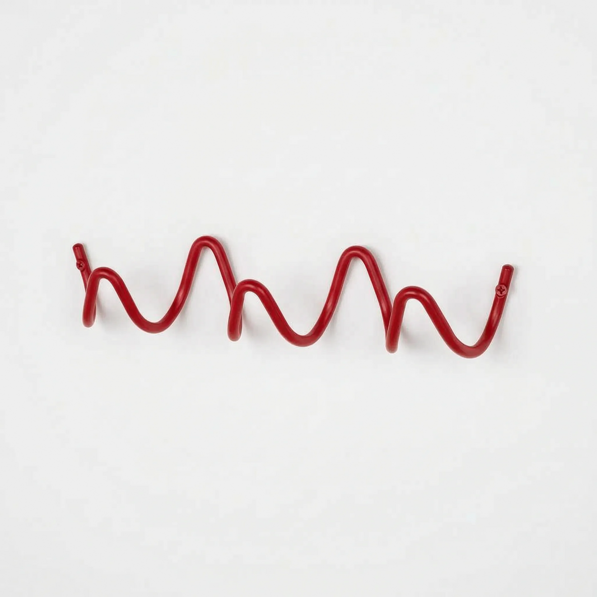 Wave-Shaped Wall Rack