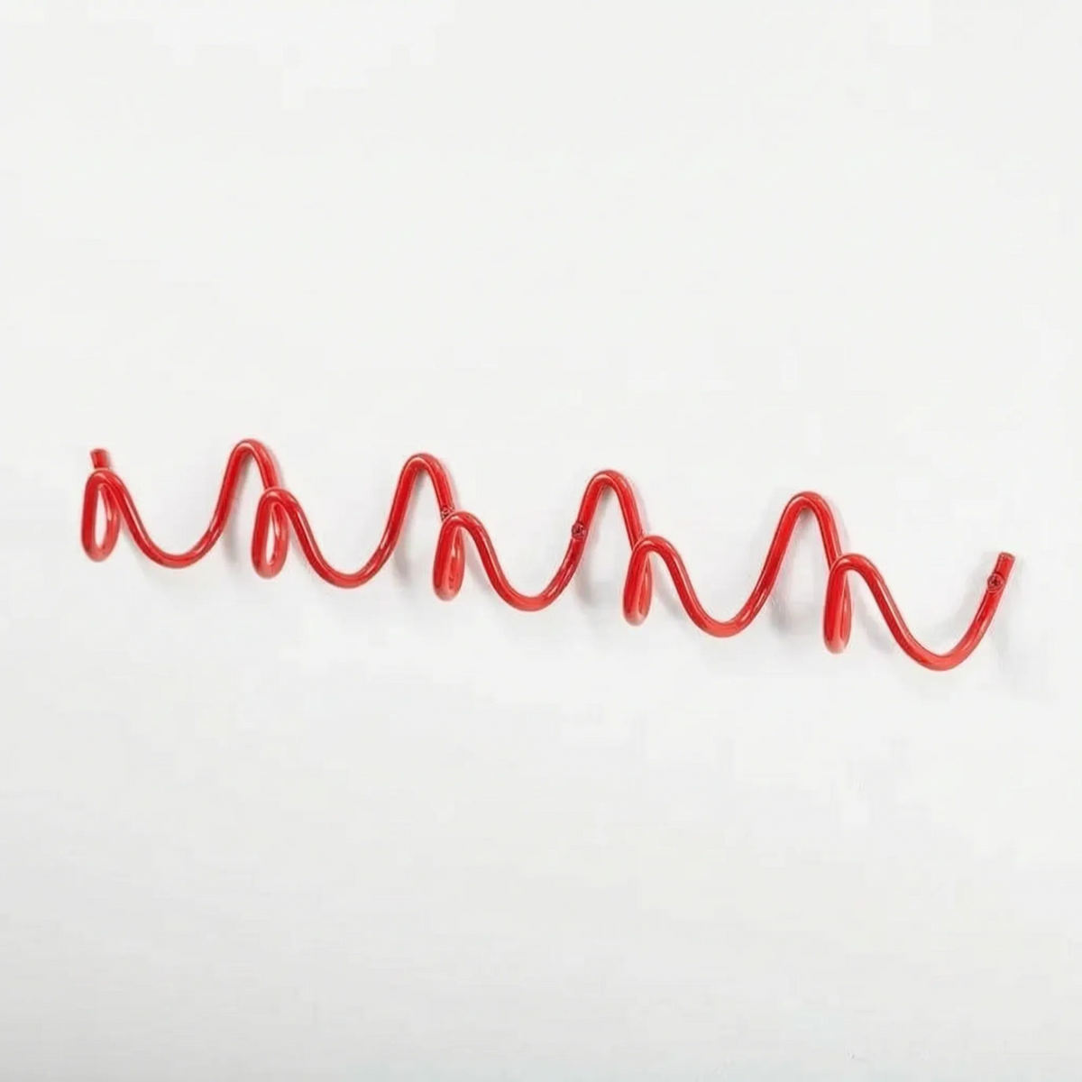 Wave-Shaped Wall Rack
