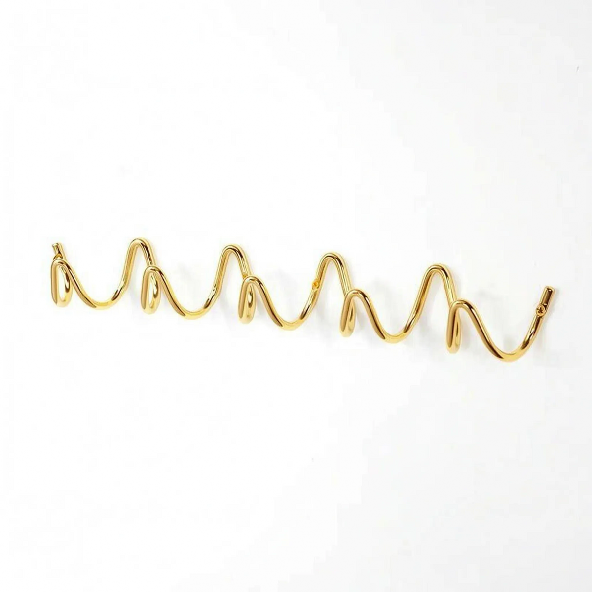 Wave-Shaped Wall Rack