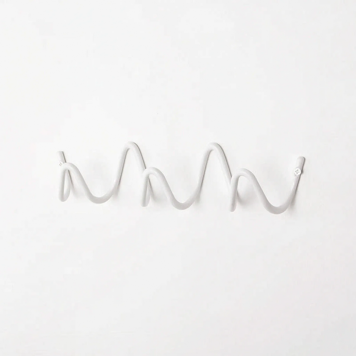Wave-Shaped Wall Rack