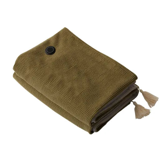 Wearable Heated Blanket – USB-Powered Travel Throw with Fast-Heating Fleece