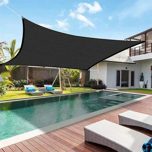 Weather-Resistant Outdoor Shade Sail with UV Protection for Garden and Patio