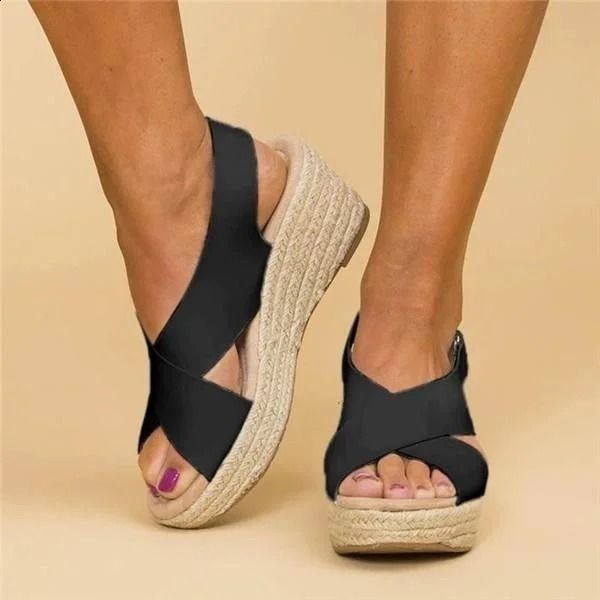 Wedge Sandals - Comfortable Wedge Heels