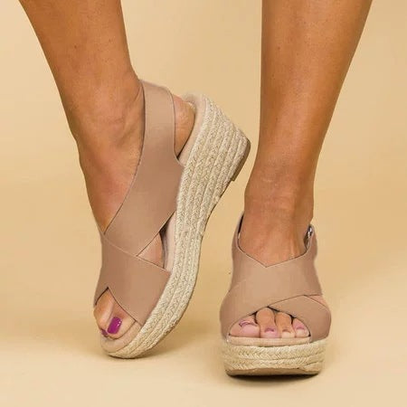 Wedge Sandals - Comfortable Wedge Heels