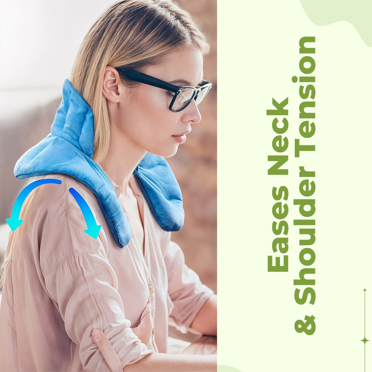 Weighted Neck & Shoulder Wrap for Comfort and Relaxation