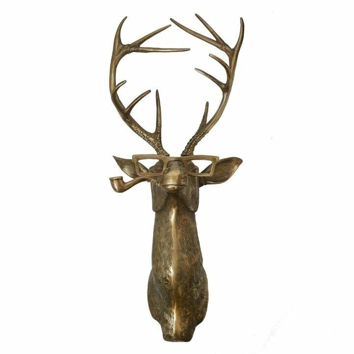 Whimsical Animal Head Wall Sculptures