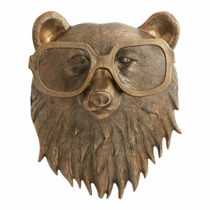 Whimsical Animal Head Wall Sculptures