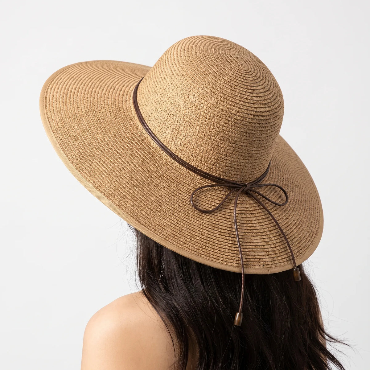 Wide-Brim Floppy Sun Hat