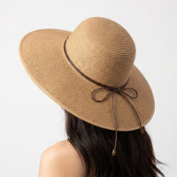 Wide-Brim Floppy Sun Hat