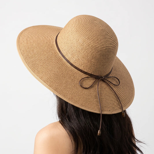 Wide-Brim Floppy Sun Hat