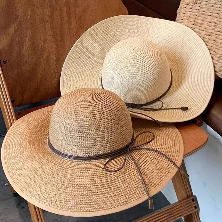 Wide-Brim Floppy Sun Hat