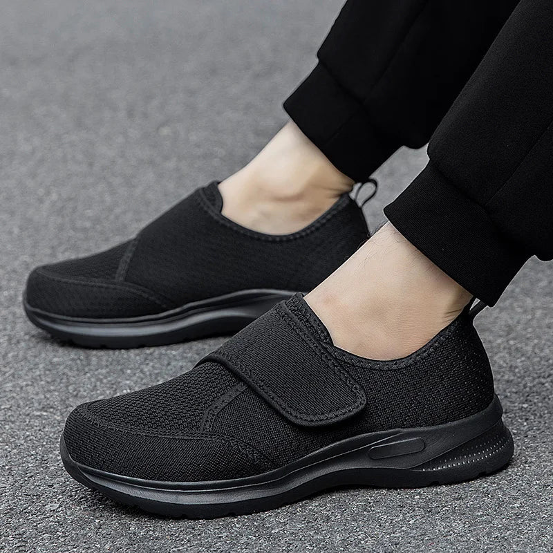Wide Fit Adjustable Walking Shoes