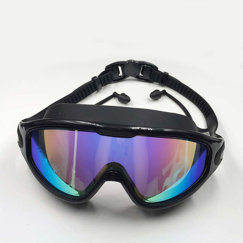 Wide-View Anti-Fog Swimming Goggles