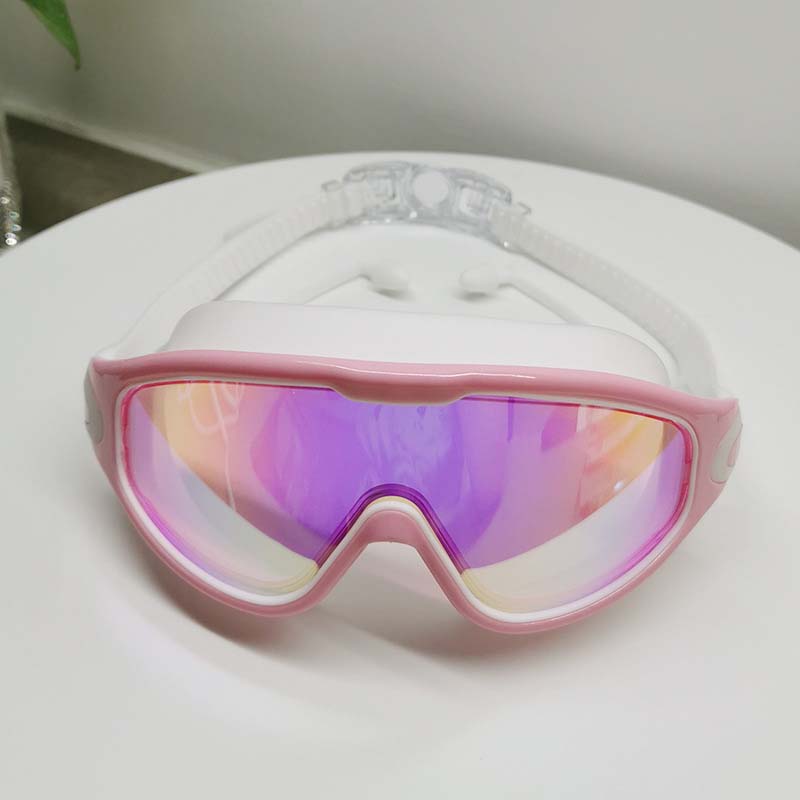 Wide-View Anti-Fog Swimming Goggles