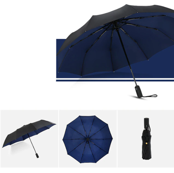 Wind-Resistant Storm Umbrella