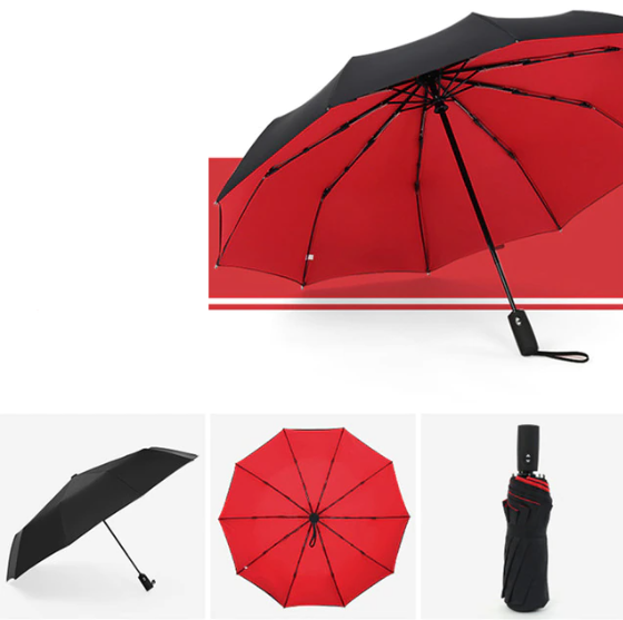 Wind-Resistant Storm Umbrella
