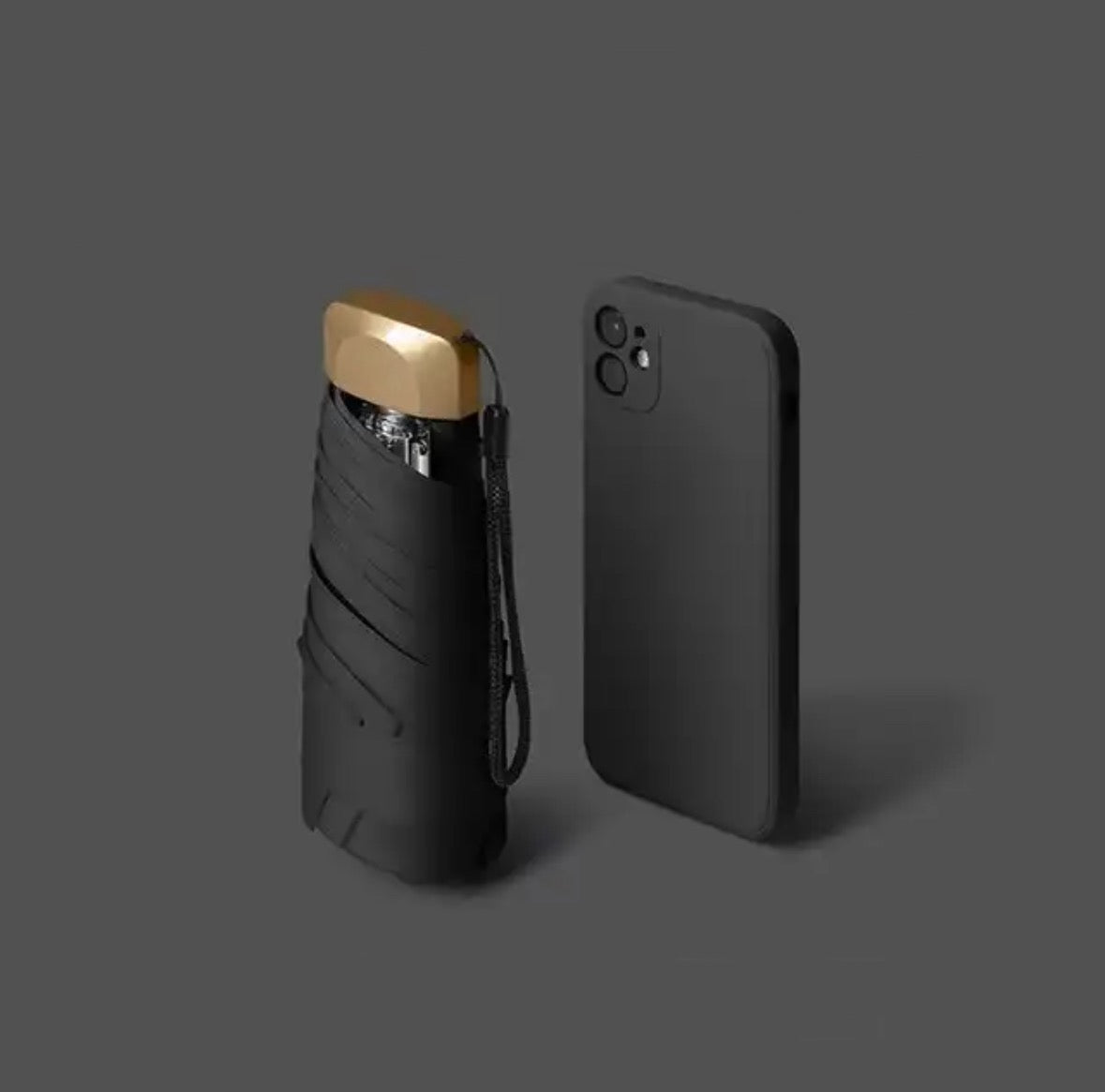 Windproof and UV-Protective Pocket Travel Umbrella