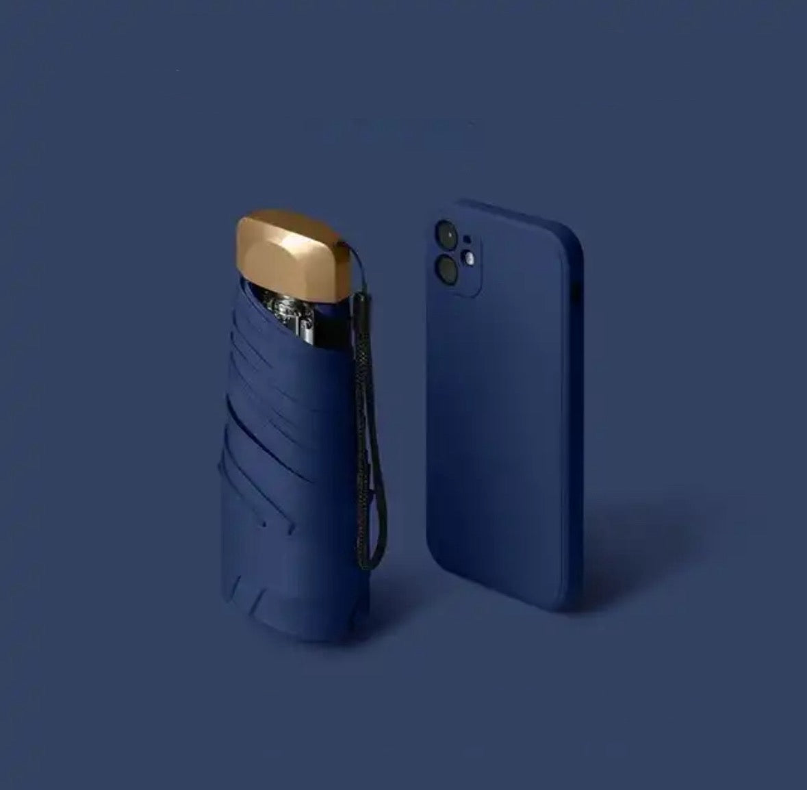 Windproof and UV-Protective Pocket Travel Umbrella