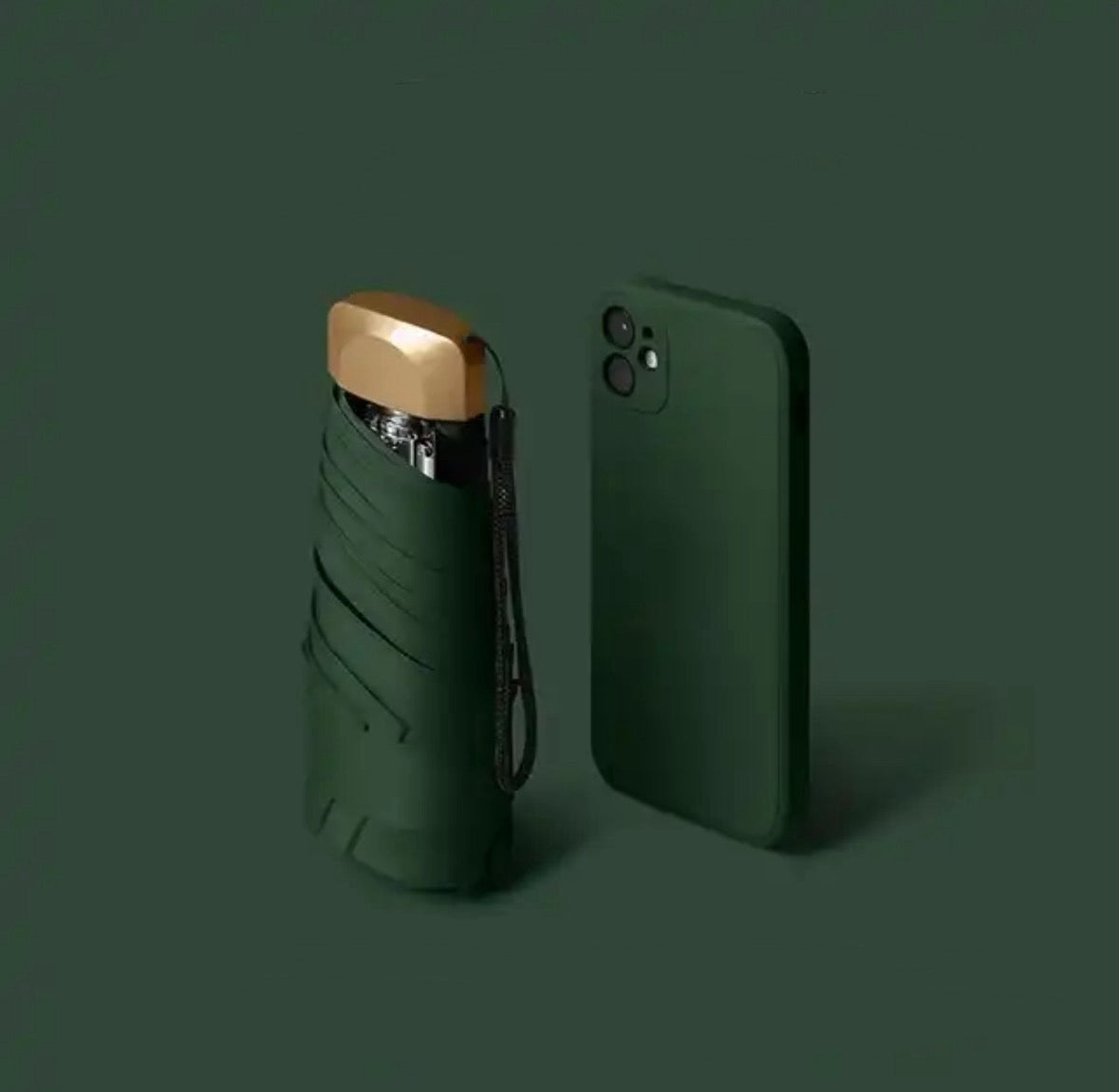 Windproof and UV-Protective Pocket Travel Umbrella