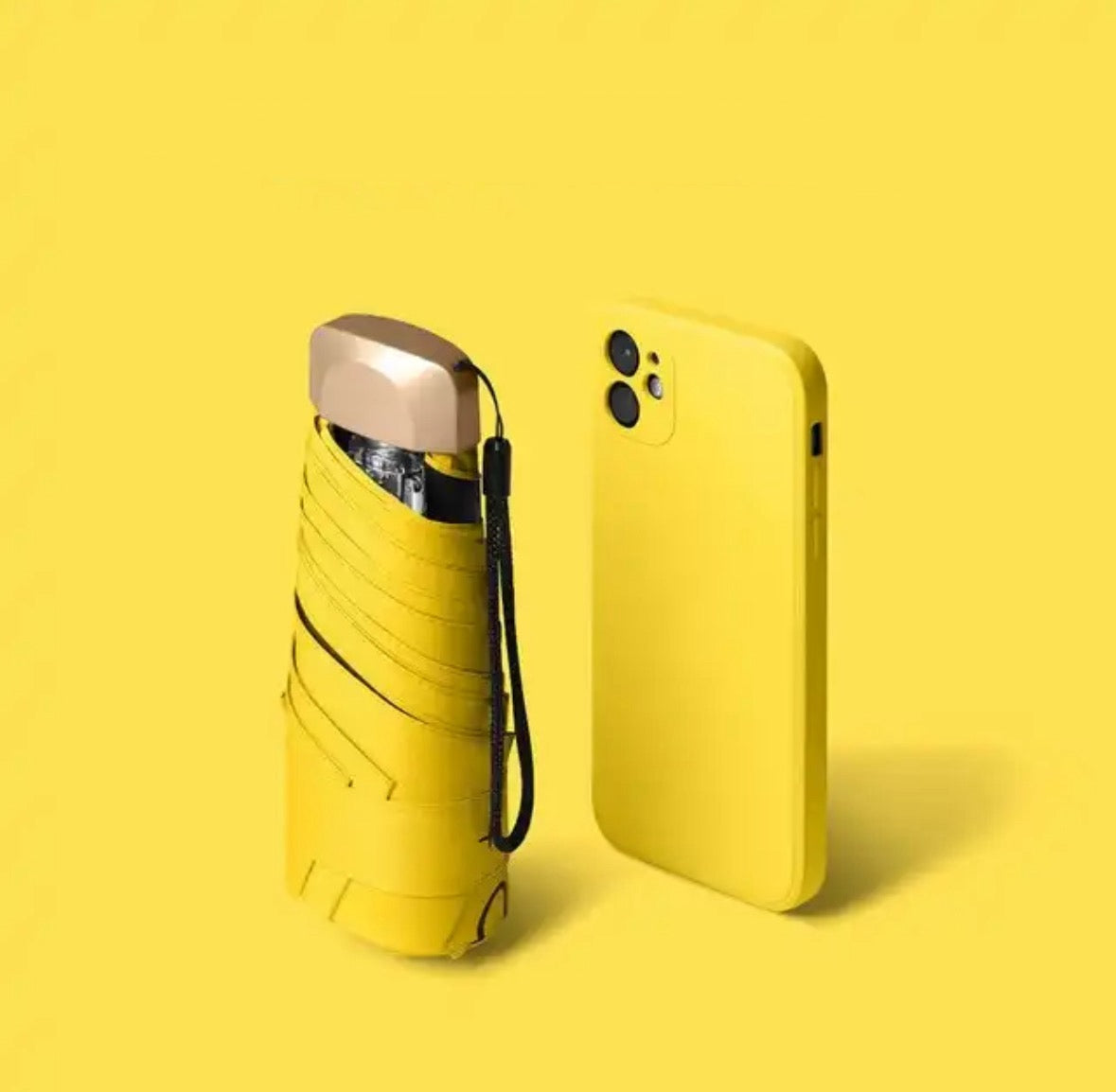 Windproof and UV-Protective Pocket Travel Umbrella