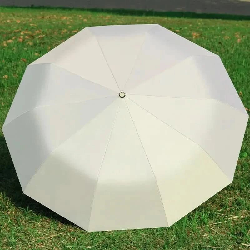 Windproof Automatic Compact Travel Umbrella with UV Protection