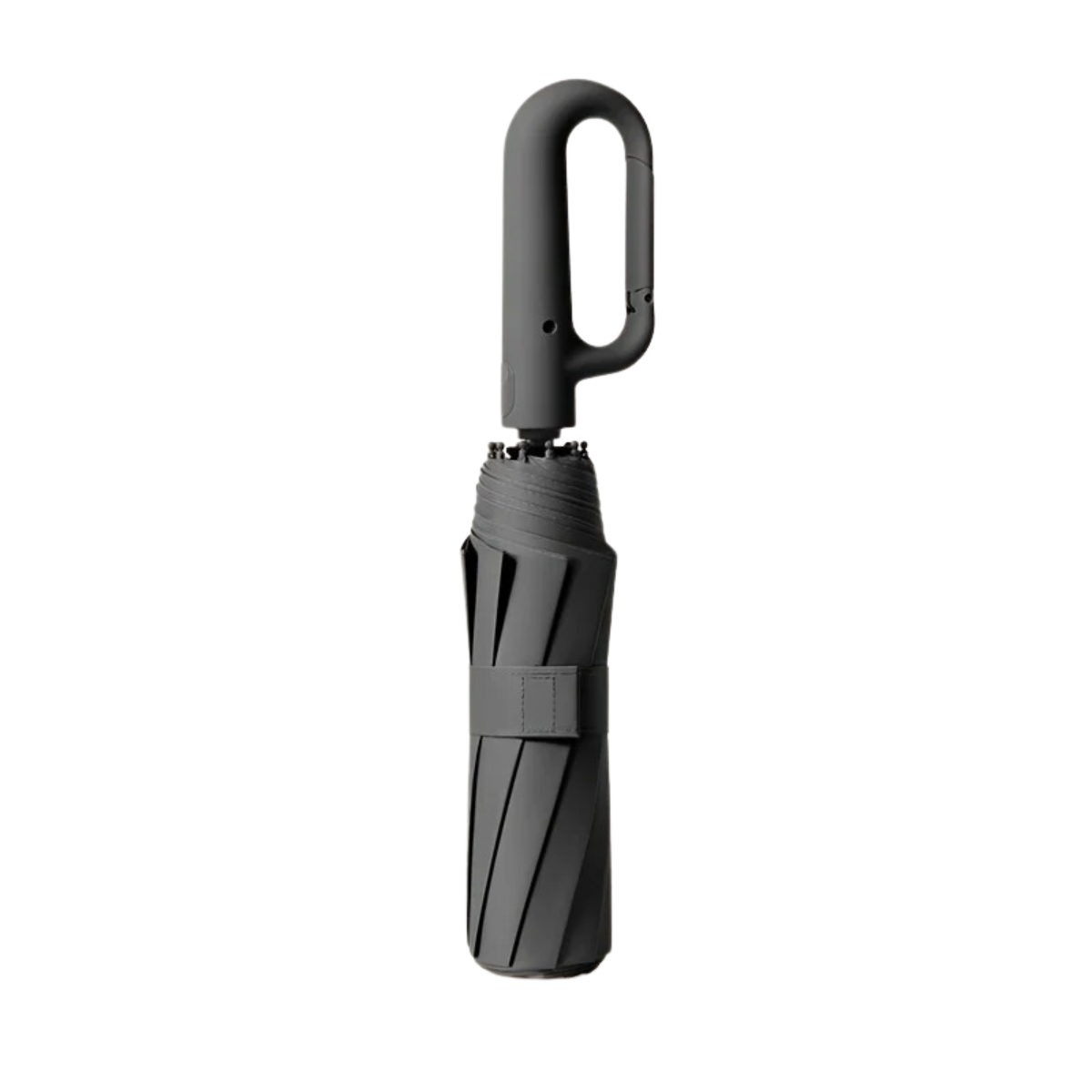 Windproof Automatic Folding Umbrella with Large Buckle Handle – Compact and Durable