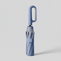 Windproof Automatic Folding Umbrella with Large Canopy