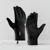 Winter Cycling and Ski Heated Gloves with Touchscreen Coating