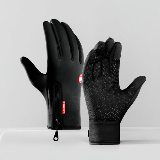 Winter Cycling and Ski Heated Gloves with Touchscreen Coating