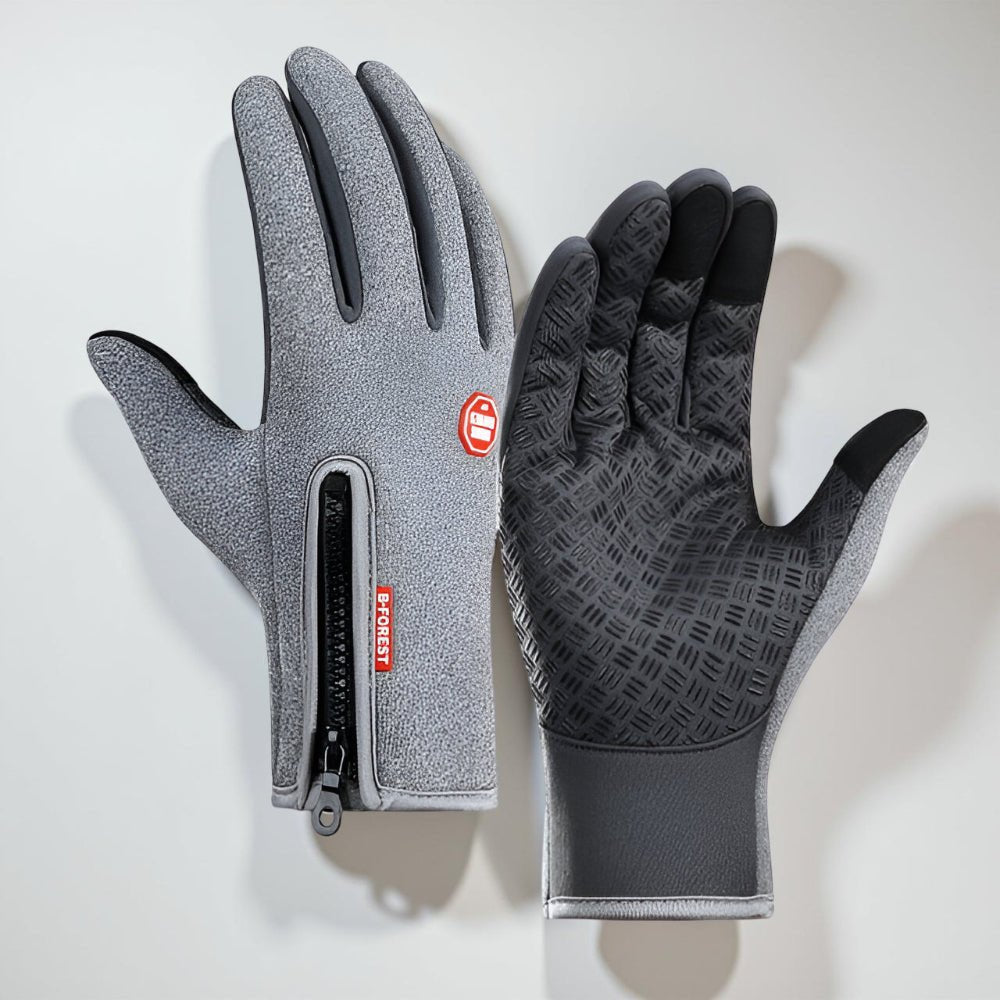 Winter Cycling and Ski Heated Gloves with Touchscreen Coating