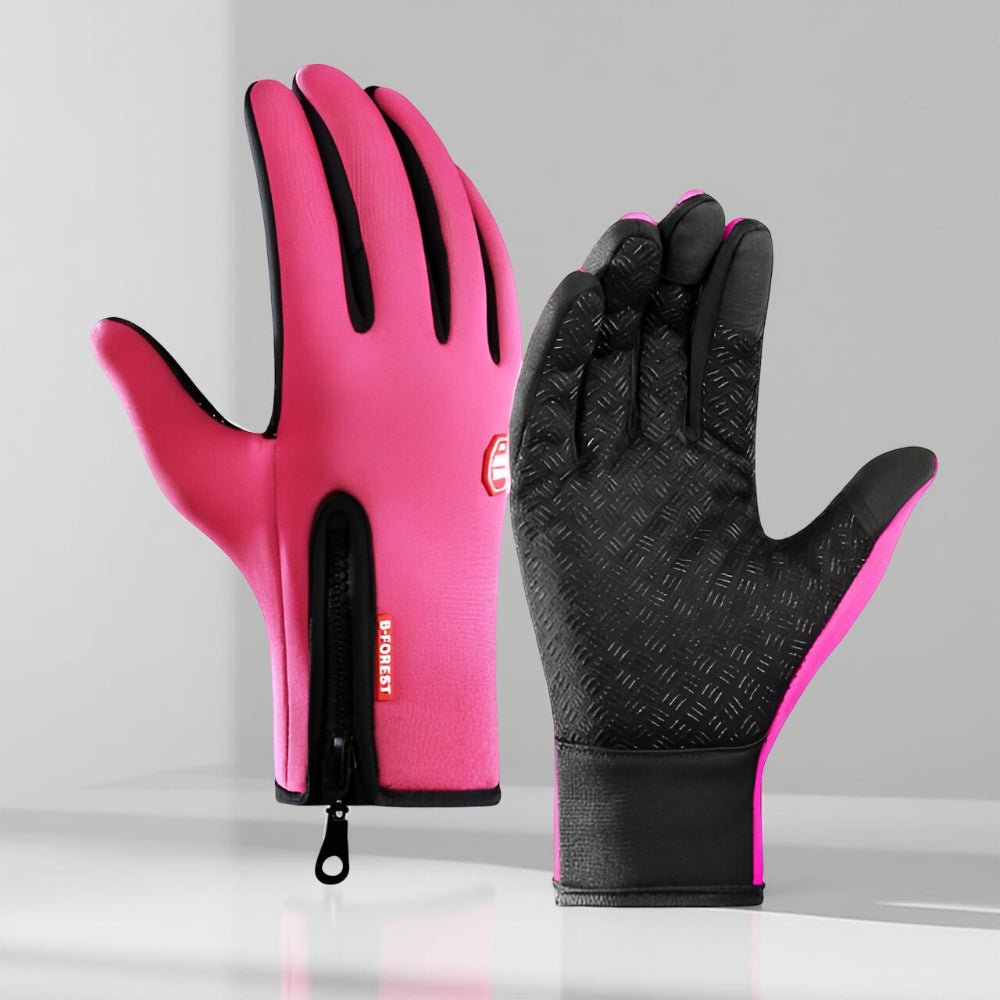 Winter Cycling and Ski Heated Gloves with Touchscreen Coating