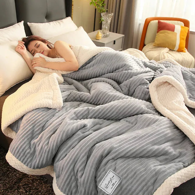 Winter Fleece Blanket for Comfort and Coziness