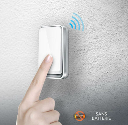 Wireless Battery-Free Waterproof Doorbell