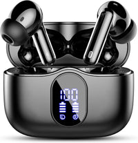 Wireless Bluetooth Headphones with Noise Cancelling Display