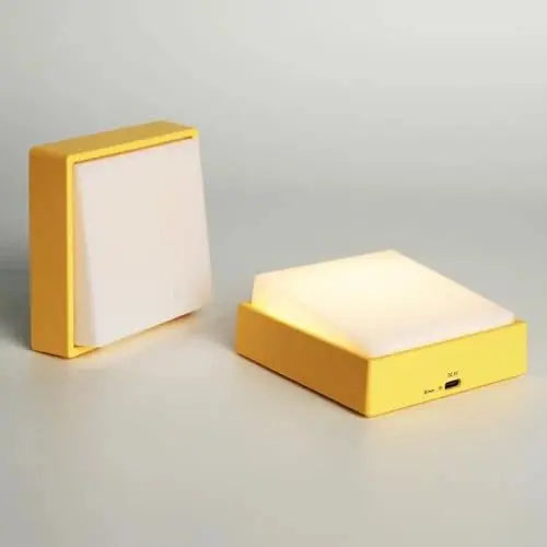 Wireless Dimmable Night Light - Rechargeable with Timer & Magnetic Mount