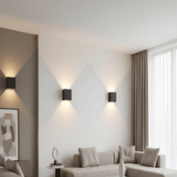 Wireless LED Wall Sconce with Adjustable Light Beam