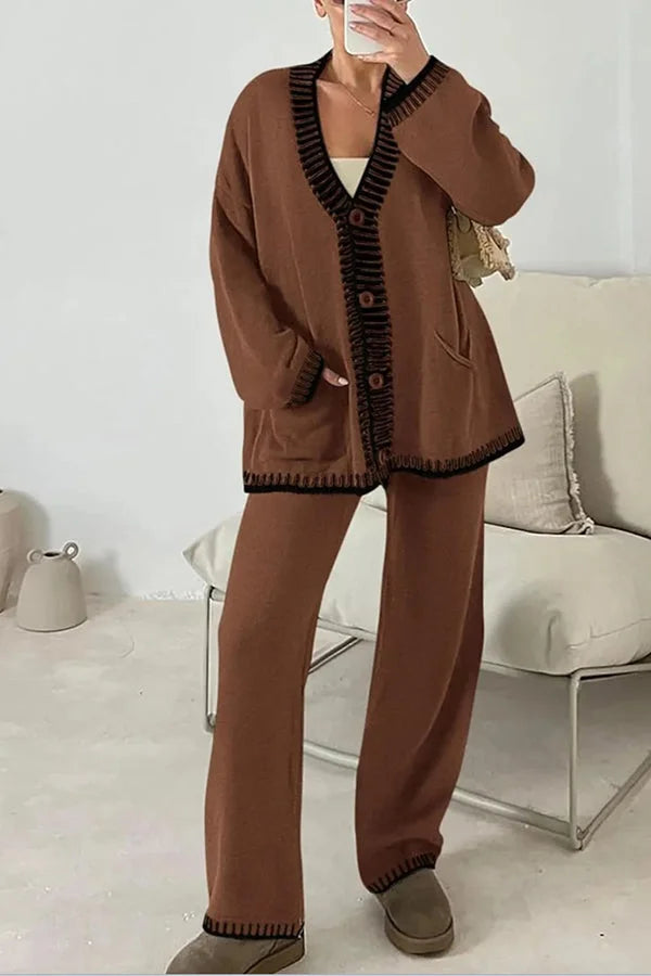 Women's 2-Piece Loungewear Set for Casual and Home Wear