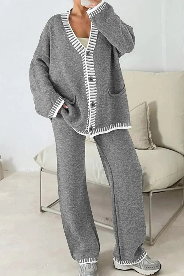 Women's 2-Piece Loungewear Set for Casual and Home Wear