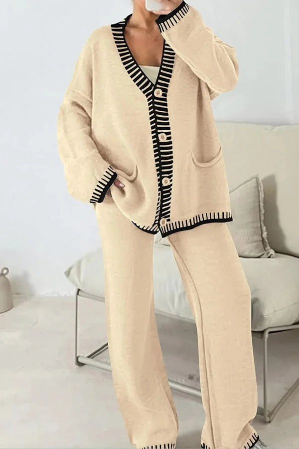 Women's 2-Piece Loungewear Set for Casual and Home Wear