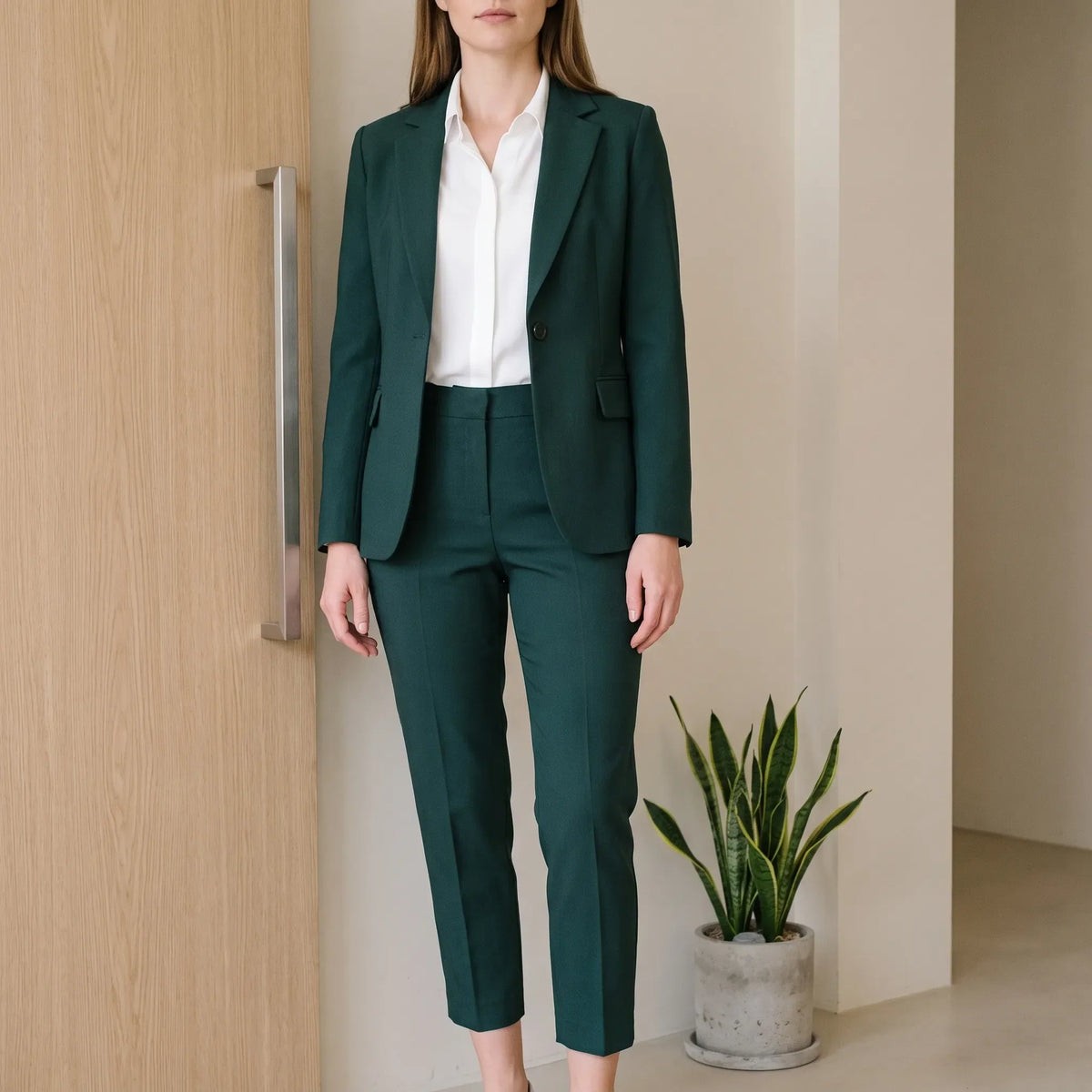 Women's 2-Piece Trouser Suit