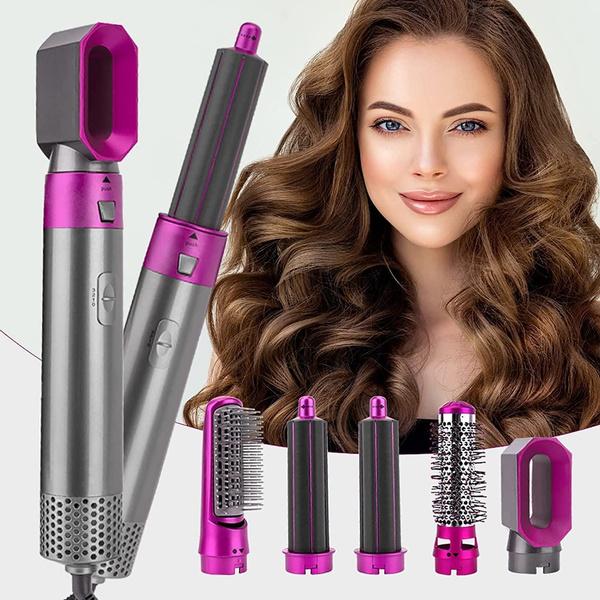 Women's 5-in-1 Hair Styler with Curling & Straightening Options