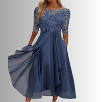 Women's A-Line Midi Dress