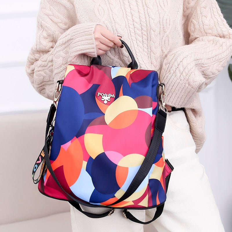 Women's Anti-Theft Backpack – Secure, Water-Resistant & Stylish