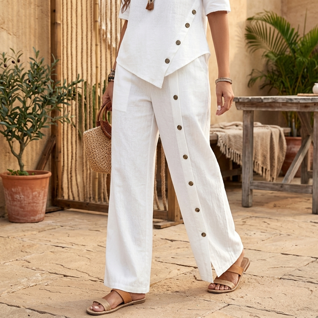 Women's Asymmetric Two-Piece Set