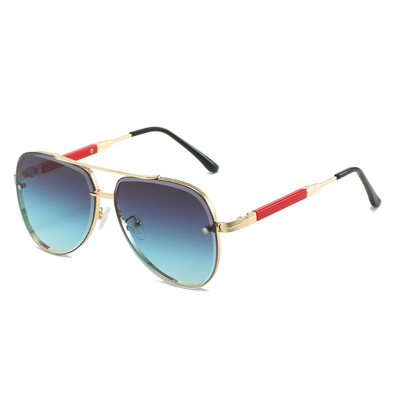 Women's Aviator Sunglasses with Stylish Gradient Protection