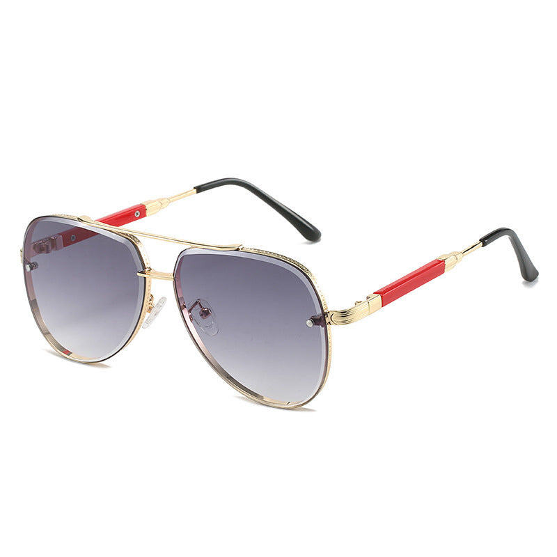 Women's Aviator Sunglasses with Stylish Gradient Protection