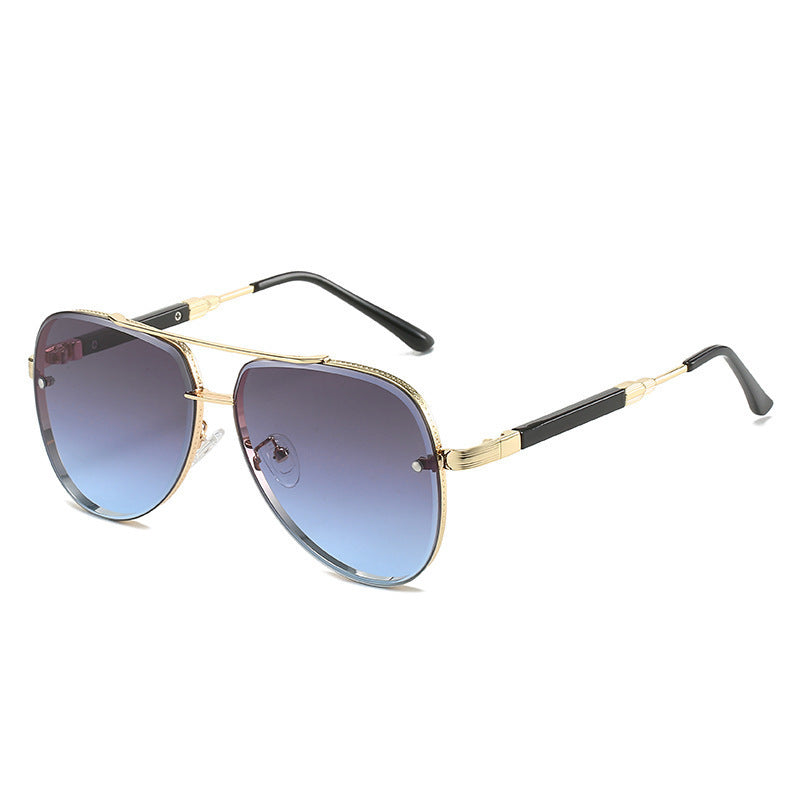 Women's Aviator Sunglasses with Stylish Gradient Protection